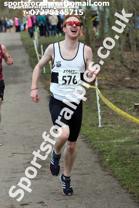 Senior mens 2018 Royal Signals NECAA Road Relays, Hetton. Photo: David T. Hewitson/Sports for All Pics
